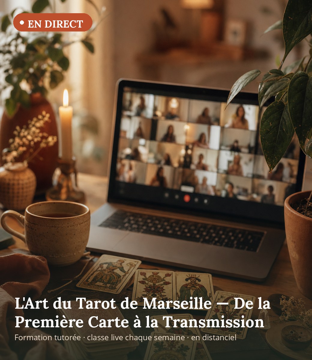 L'Art du Tarot de Marseille — De la Première Carte à la Transmission